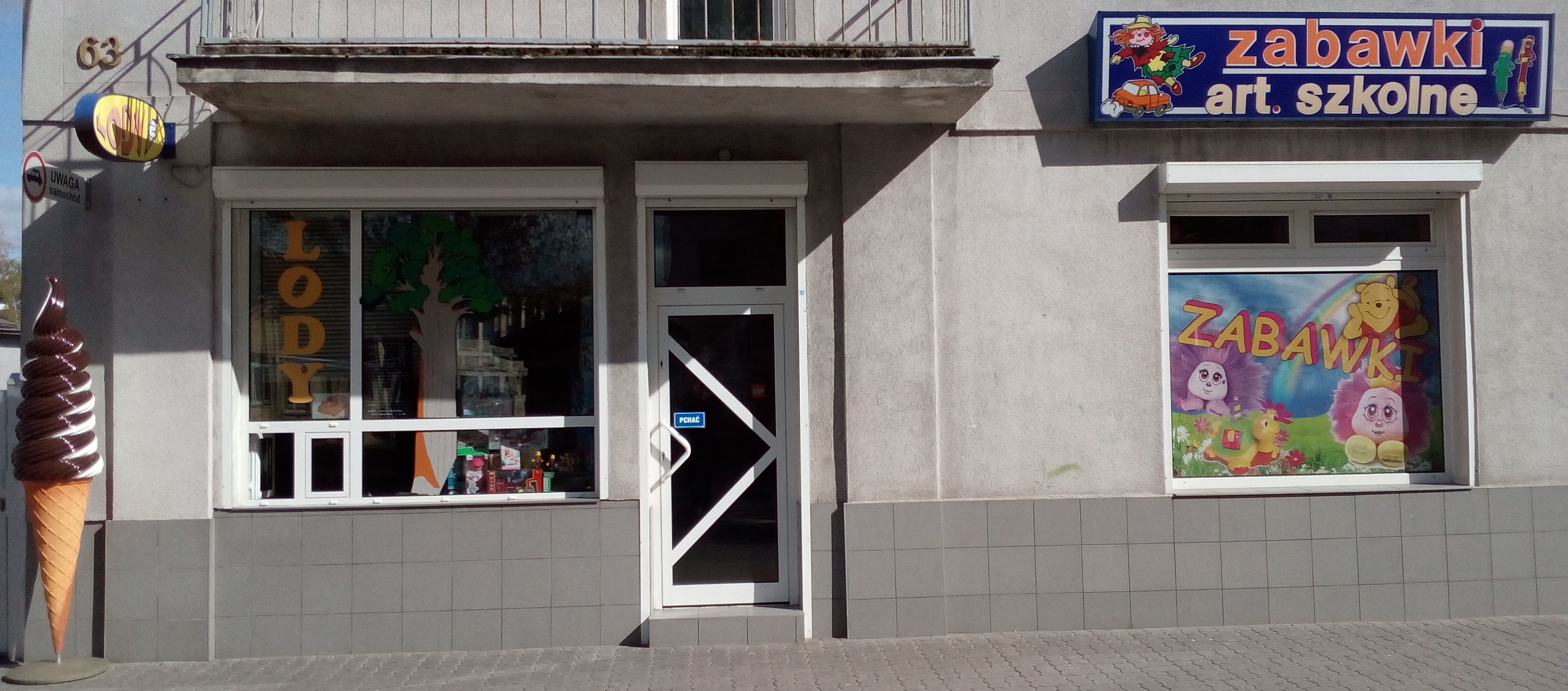 Sklep z zabawkami we Włocławku